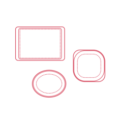 Objects Baking Dishes Outline Icon Svg Set, Free Vectors File